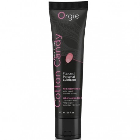 ORGIE LUBRICANTE BASE AGUA SABOR ALGODON DE AZUCAR 100 ML