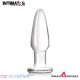 Small Tapered Glass Plug · Crystal Premium · nsnovelties