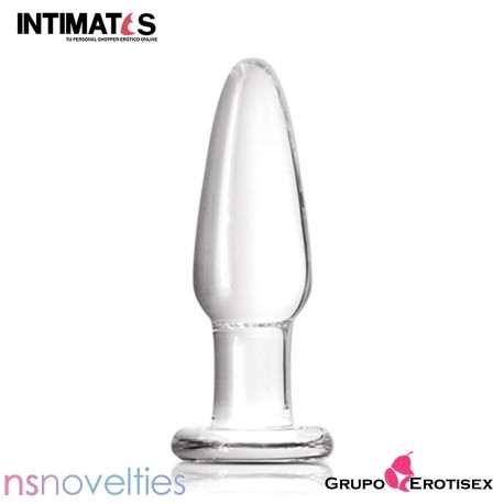 Small Tapered Glass Plug · Crystal Premium · nsnovelties