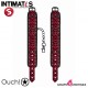 Luxury Ankle Cuffs · Esposas para tobillos burgundy · Ouch!