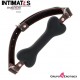 Black Silicone Bone Gag · Mordaza hueso negro · Darkness