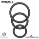 Trio Rings Black · Set de 3 anillos para el pene · Sinful Pleasures
