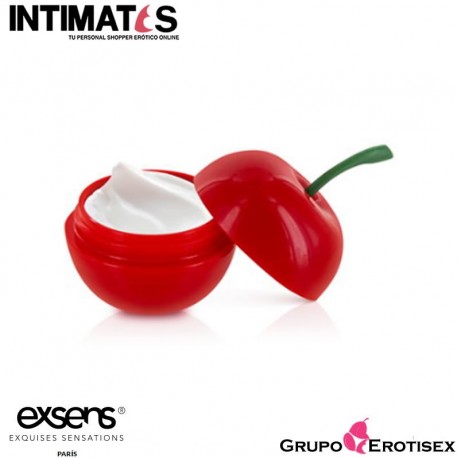 Crazy Love Cherry · Crema para pezones besable 8ml. · Exsens