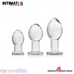 Trainer Kit · Set de plugs anales · Crystal Premium