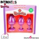 Anal Training Kit · Set de plugs anales morado · Candy & Lust