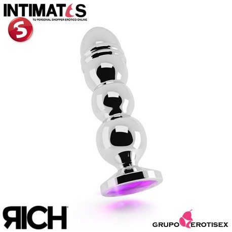 R10 - Silver Plug - 125mm - Purple Sapphire · Rich