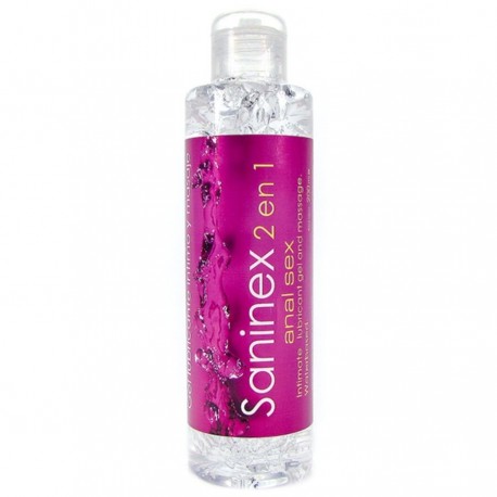SANINEX LUBRICANTE BASE AGUA ANAL 200 ML