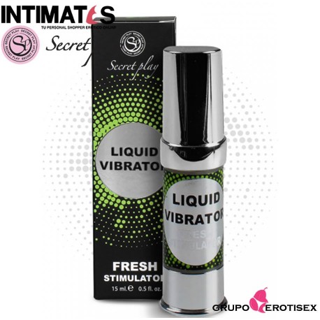 Vibrador liquido · Fresh Stimulator 15ml · Secret Play