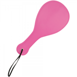 PALA ANCHA PIEL SINTETICA ROSA