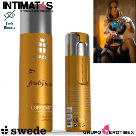 FruityLove™ · Lubricante con sabor a Frutas Tropicales con Miel 50 ml · Swede