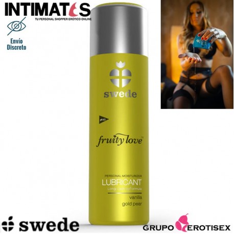 FruityLove™ · Lubricante con sabor a Frutas Tropicales con Miel 100ml · Swede