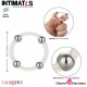 Steel Beaded · Anillo de silicona con cuentas de acero · CalExotics