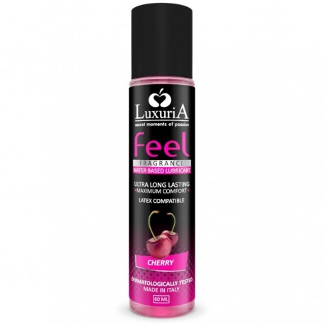 LUXURIA FEEL LUBRICANTE BASE AGUA CEREZA 60 ML