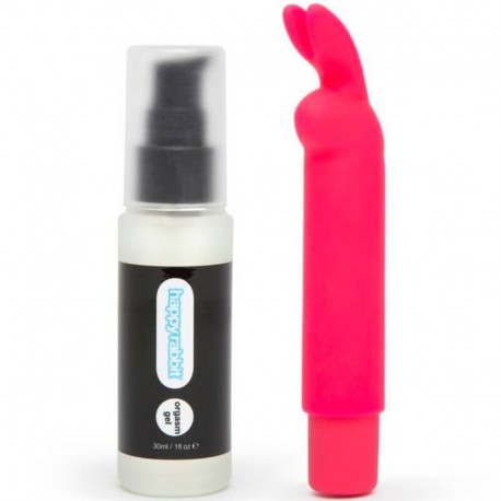 HAPPY RABBIT PACK BALA + GEL DE ORGASMO