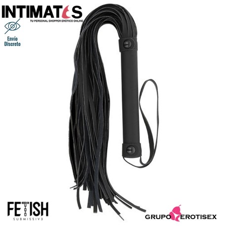 Whips & Flagger · Látigo de cuero vegano · Fetish Submissive