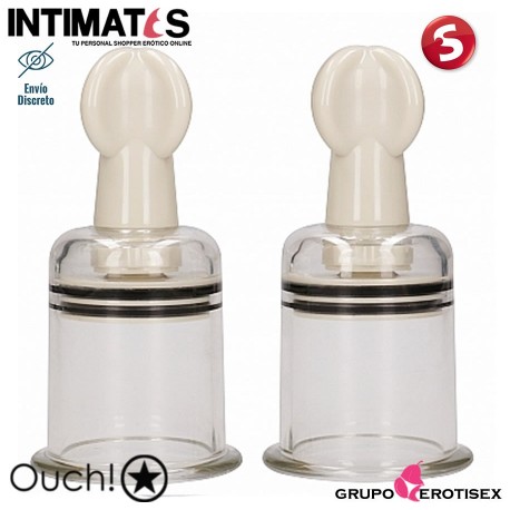 Suction Cup Medium - Trans · Succionador de pezones · Ouch!