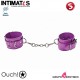 Leather Cuffs - Purple · Esposas de Cuero · Ouch!