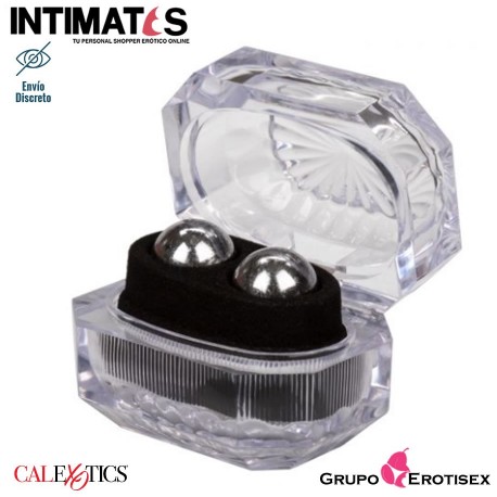 Silver Balls · Bolas chinas en caja de presentación · CalExotics