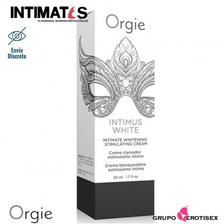 Intimus White · Crema íntima blanqueadora · Orgie