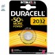 Pila de litio tipo botón CR2032 · Duracell