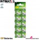 Pilas alcalinas tipo botón LR54 10u. · GP Batteries
