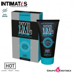 XXL · Crema vigorizante para él · Hot