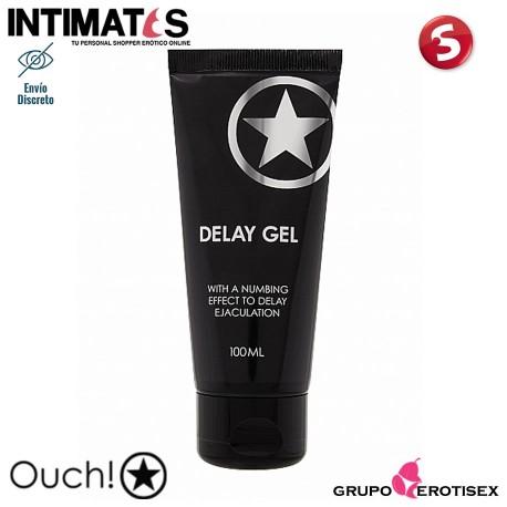 Delay Gel 100 ml · Retrasa la eyaculación · Ouch!