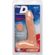 DOC JOHNSON THE SUPER D PENE REALÍSTICO 23 CM  NATURAL