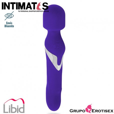 Nerta · Vibrador y masajeador 2 en 1· Libid Toys