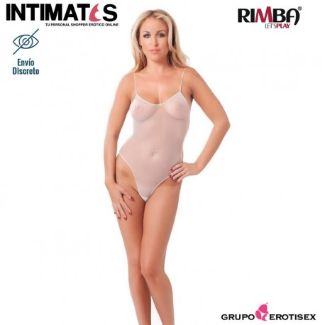 No. 1045· Body semi transparente color blanco · Rimba