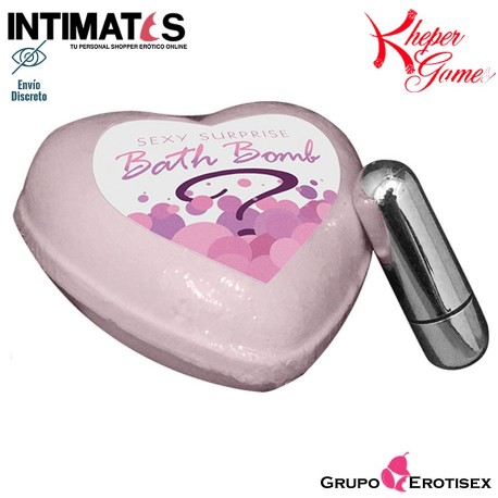 Sorpresa Sexy · Bomba de baño con bala vibradora · Kheper Games