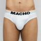 MACHO - MC126 CALZONCILLO CORTO BLANCO TALLA L