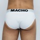 MACHO - MC126 CALZONCILLO CORTO BLANCO TALLA L