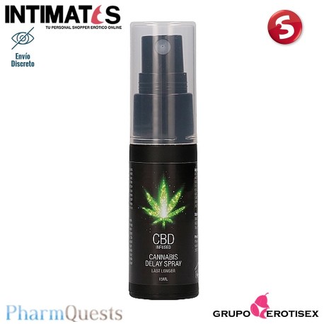 Infused CBD - 20 ml · Spray retardante con cannabidol · PharmQuest