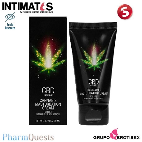 Infused CBD - 50 ml · Crema para la masturbación de ella con cannabis · PharmQuest
