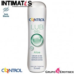 Lub Gel · Lubricante con extracto de Aloe · Control