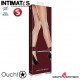 Luxury Spreader Bar - Burgundy · Barra separadora con esposas · Ouch!