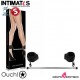 Luxury Spreader Bar - Black · Barra separadora con esposas · Ouch!