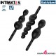 Booty Call · Set de 3 sensuales plugs negros · Satisfyer