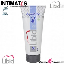 Aqualube 200 ml · Lubricante a base de agua · Libid Lube