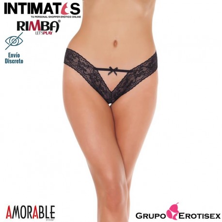 No. 1293 · Braguita color negro · Amorable