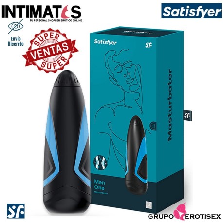 Men One · Revoluciona el disfrute masculino · Satisfyer