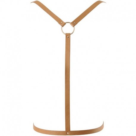 BIJOUX INDISCRETS MAZE ARNÉS EN FORMA DE Y - MARRON