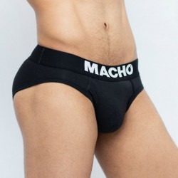 MACHO - MC126 CALZONCILLO CORTO NEGRO TALLA M