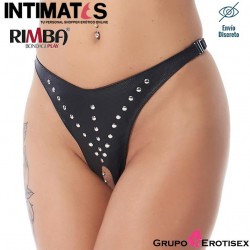 No. 7115 · Braguitas abiertas con tachuelas. · Rimba Bondage Play