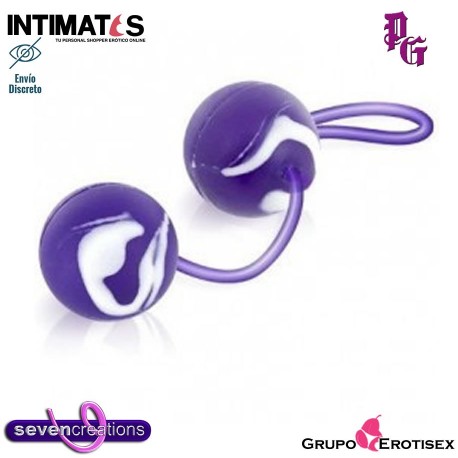 Oscilating duoballs ·  Bolas chinas · Seven Creations