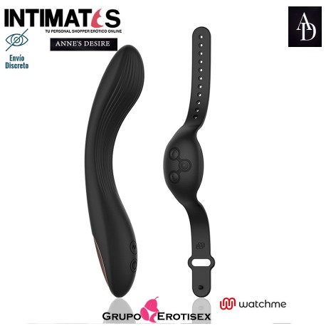Curve Watchme · Vibrador para punto G con control remoto · Anne's Desire