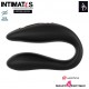 Dual Watchme · Vibrador para parejas - negro · Anne's Desire