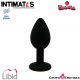 Joyas · Plug anal pequeño - Negro · Candy & Lust