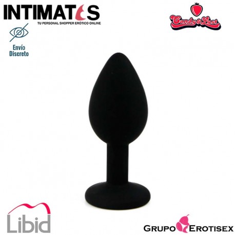 Joyas · Plug anal pequeño - Negro · Candy & Lust